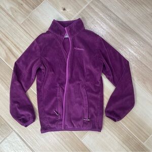 Columbia Rich Purple Fleece Jacket